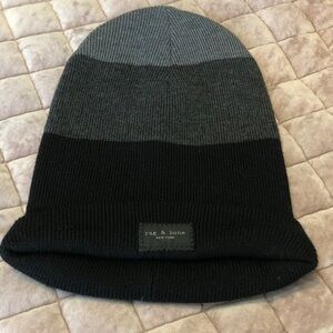 Rag & Bone Two-Tone Knit Beanie